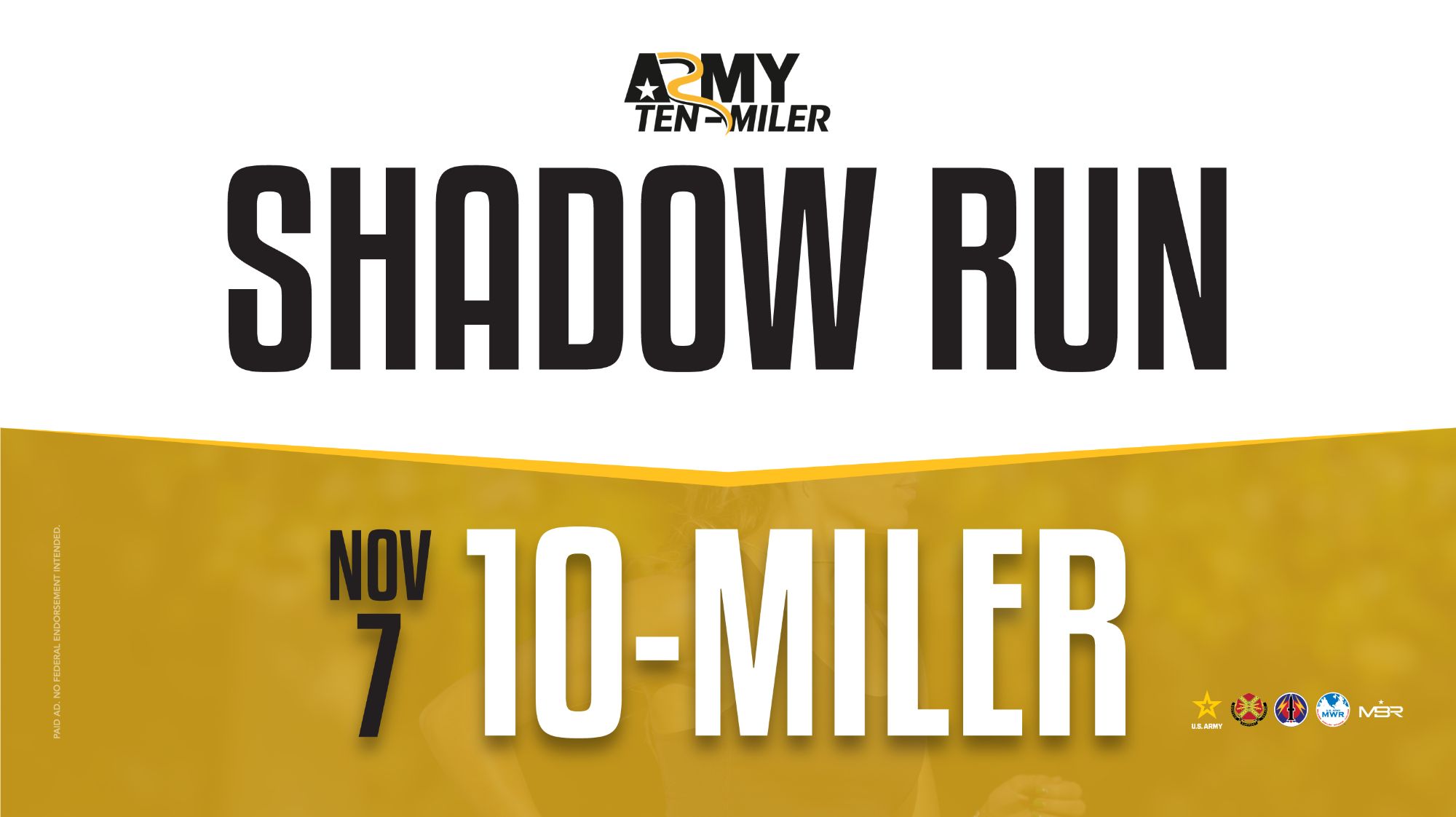 Army Ten-Miler Shadow Run