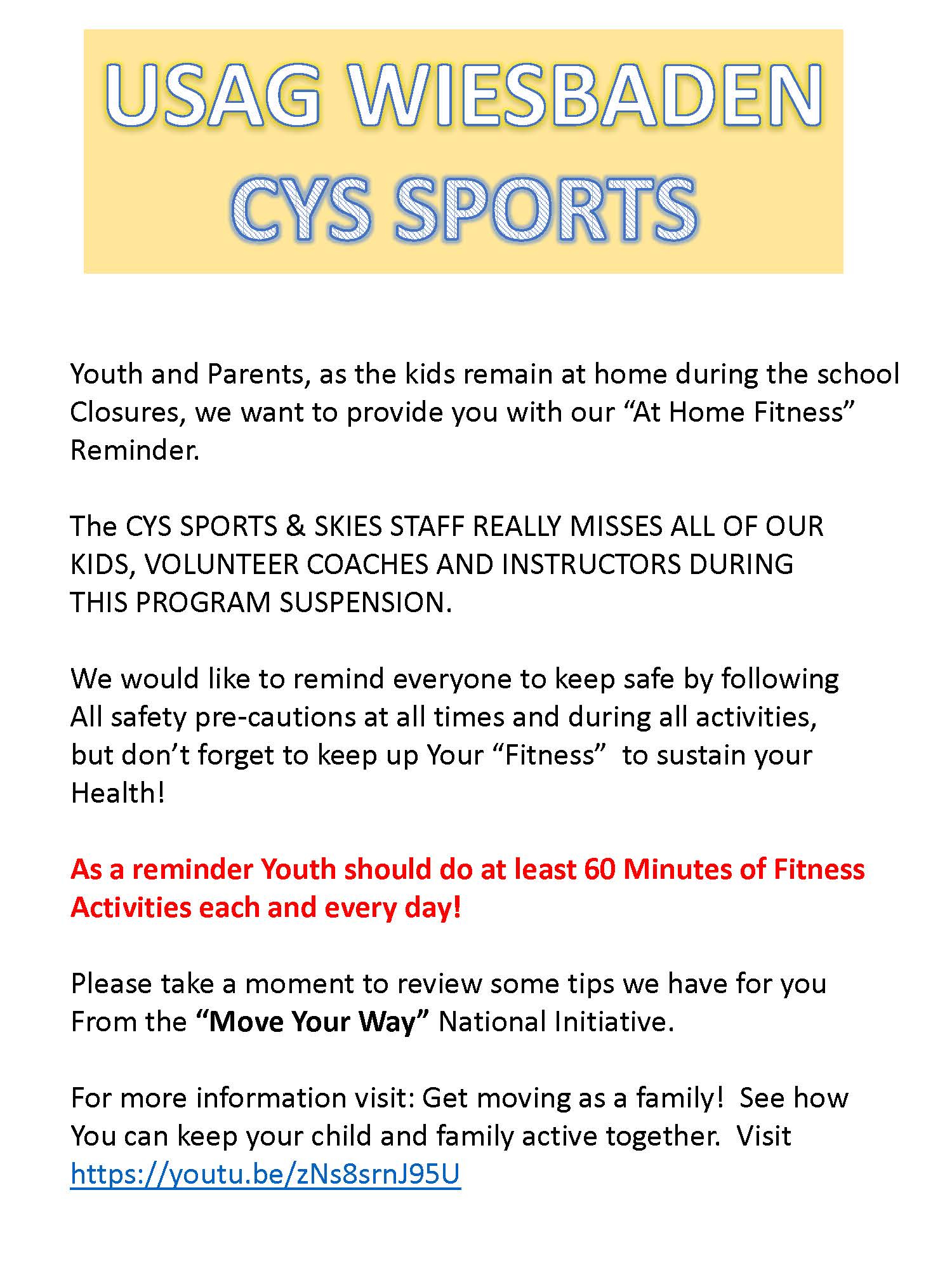 Cys Sports And Fitness Wiesbaden Us Army Mwr