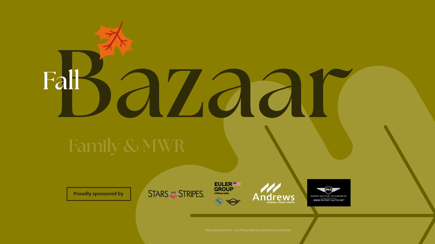 Fall Bazaar