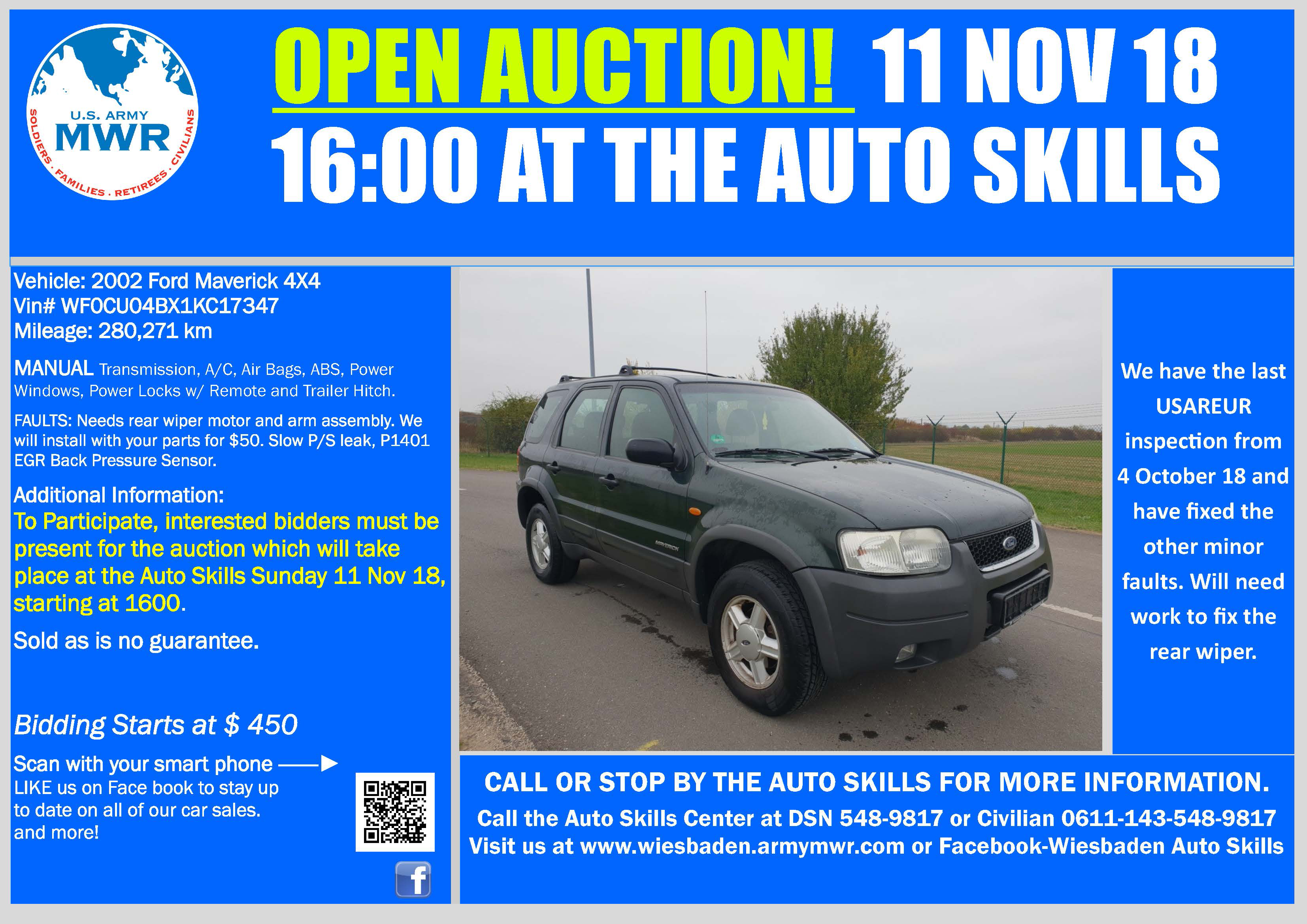 Sale Ford Maverick 11 Nov 18 Open Auction.jpg