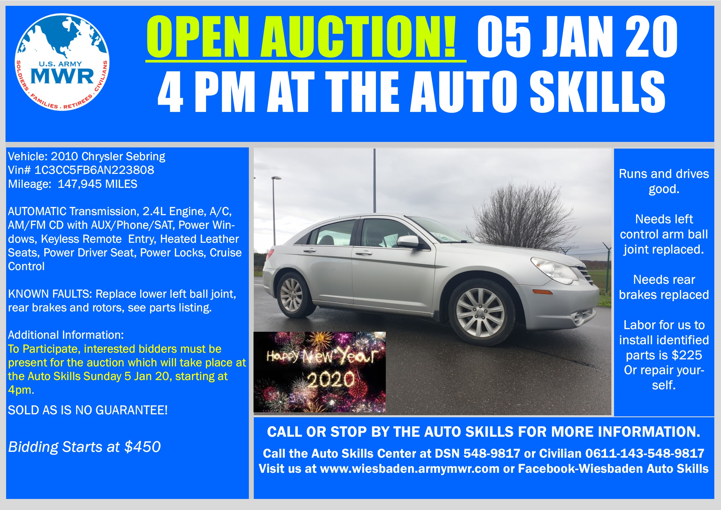 Sale Chrysler Sebring Open Auction 5 Jan 20.jpg